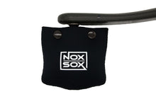 Load image into Gallery viewer, Nox Sox Small Pedal Covers on a Shimano Clipless Pedal